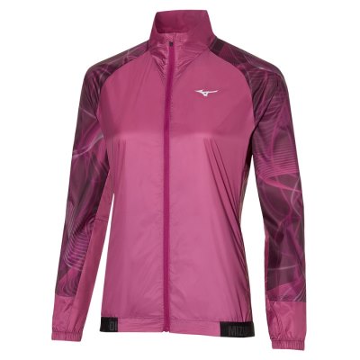 Cazadoras Mizuno AERO Mujer - Rosas - Chile M716DTRYZM